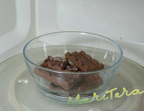 шоколад в микроволновке